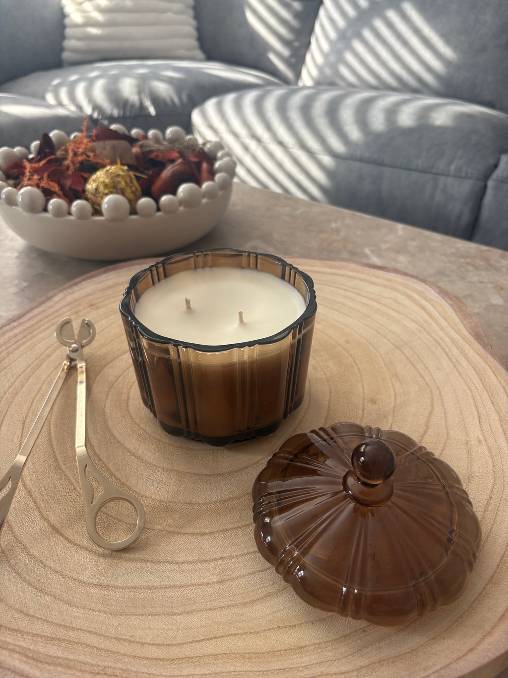 Double Wick Circus Jar