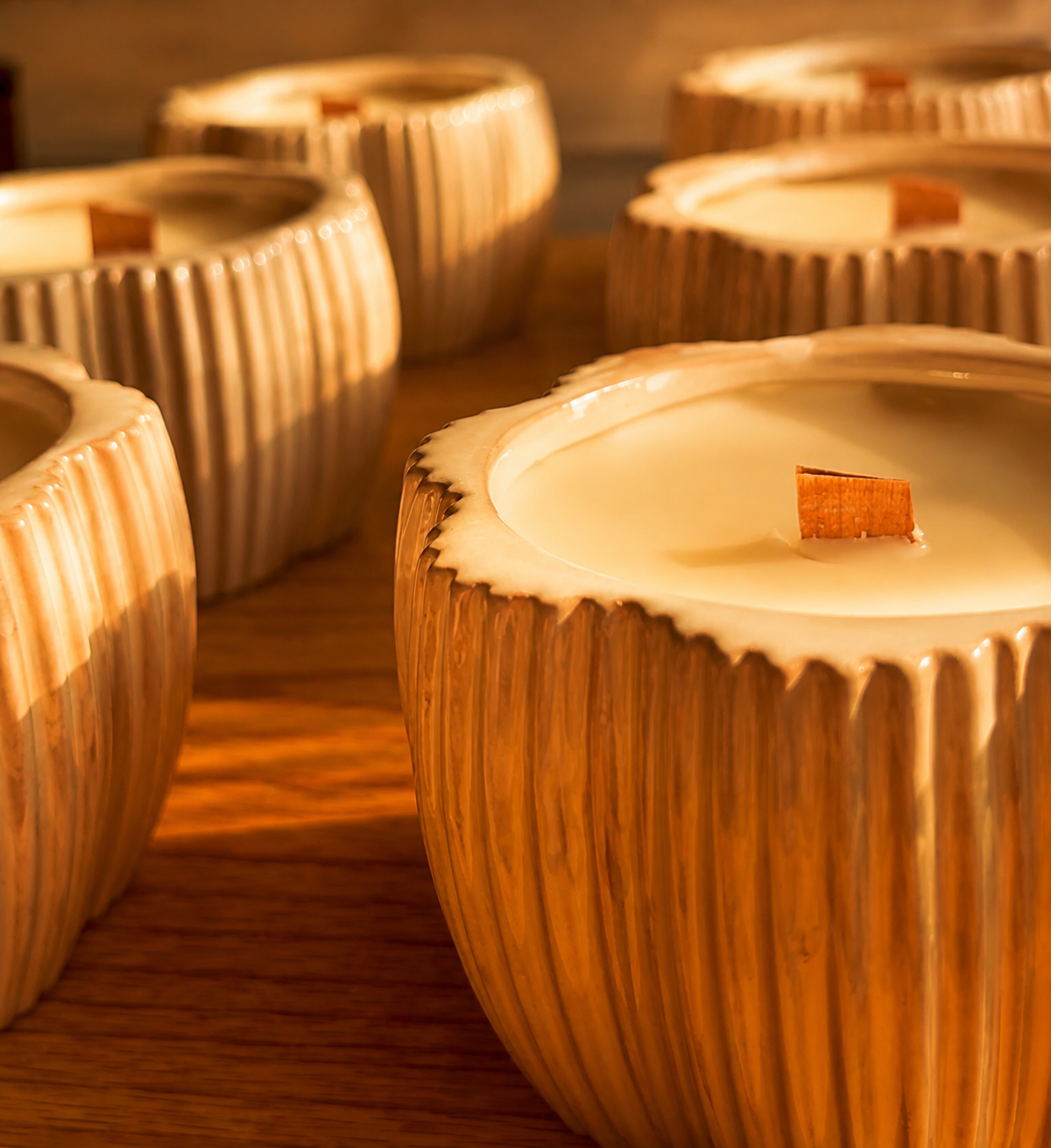 Ceramic Pumpkin Jar